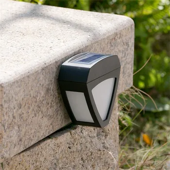 

Solar Light Golden Triangle Outdoor Landscape Lighting Decorative Light LED Wall Corridor Wall Light hot sale solar outdoor lamp