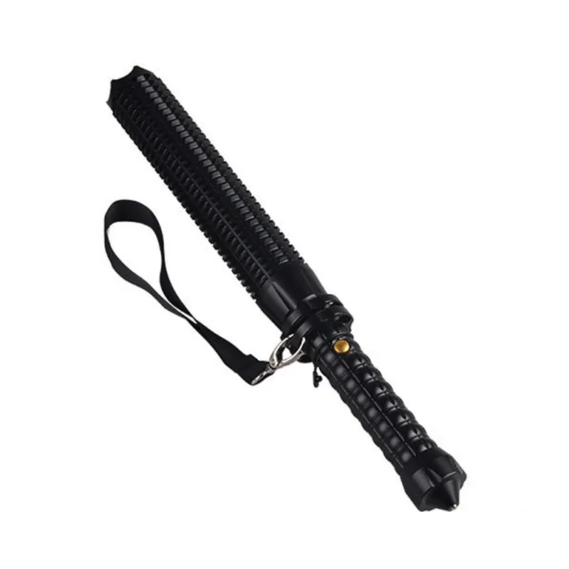 

Telescopic LED Outdoors Tools Flashlight Torch Waterproof 3 Modes LED Lamp Bat Self-defense Safety Hammer For Patrol Work