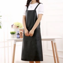 Парикмахерский фартук из искусственной кожи, Парикмахерская накидка для стрижки волос, накидка для покраски волос, тканевый аксессуар для укладки волос