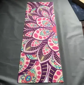 

Natural Rubber Eco-Friendly Slip-Resistant Hot Yoga Best Yoga Mat Fitness Rubber Mat High Quality With Beautifual Pattern