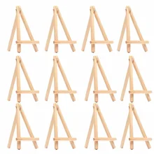 20 шт мини-деревянный мольберт художественная живопись Имя карта стенд дисплей держатель рисунок для школьника художника принадлежности,(20-Pack