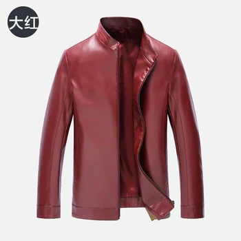 

1569 New Fashion Men Spring&Autumn Clothing Genuine Leather Coat Men's Jacket Coat