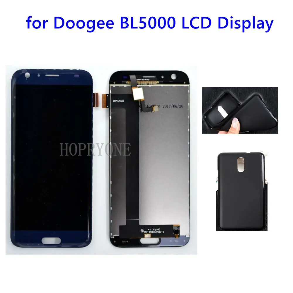 Для DOOGEE BL5000 ЖК-дисплей сенсорный экран ЖК-дигитайзер стеклянная панель Замена Для DOOGEE BL5000