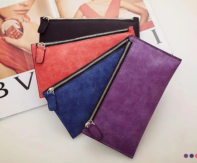 Preise 2018 Frans BA Frau mode Brieftasche Zipper tasche einfache Geldbörse die neue dame lange brieftasche