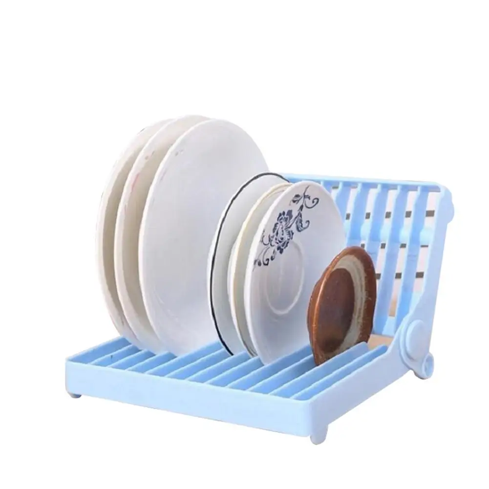 

1pc Plate Foldable Storage Home Racks Organizer Foldable Utensils Holders Kitchen Tools