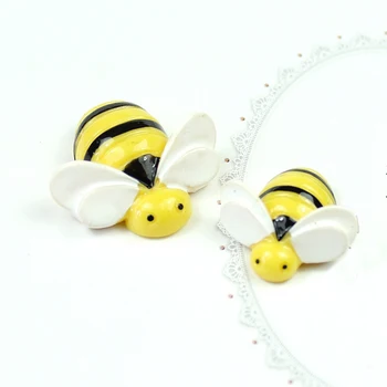 

8Pcs/Lot Mini Little Bee Slime DIY Accesorios Toy Slime Supplies Filler For Clear Fluffy Slime Gift Toy For Childern Adult