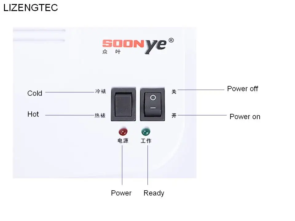 lizengtec офисные кресла горячей и холодной Быстрый разогрев роликовый ламинатор forA3/A4 Бумага для документов