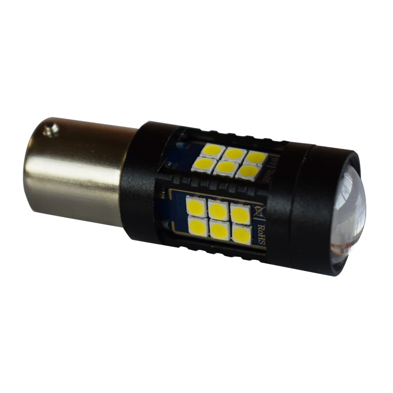 2 шт. 1157 P21/5 W BAY15D 1200LM 27 SMD 3030 светодиодный Автомобильный задний тормозной фонарь, автомобильный дневной ходовой светильник, сигнальная лампа, белый, красный, желтый