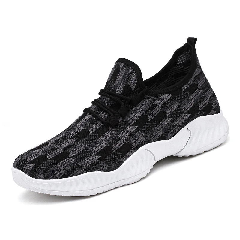 

Men Sneakers Lightweight Running Sport Shoes Lace-Up Fashion Breathable Mesh Sneakers Outdoor Walking Casual Shoes Men Footwear