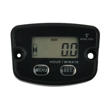 

Waterproof Vibration wireless hour meter for motorbike diesel engine tractor water pumps truck feeder loaders forklifts pit bik