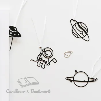 

1pcs PP Shaped Bookmarks Lost Planet Series 4 Options