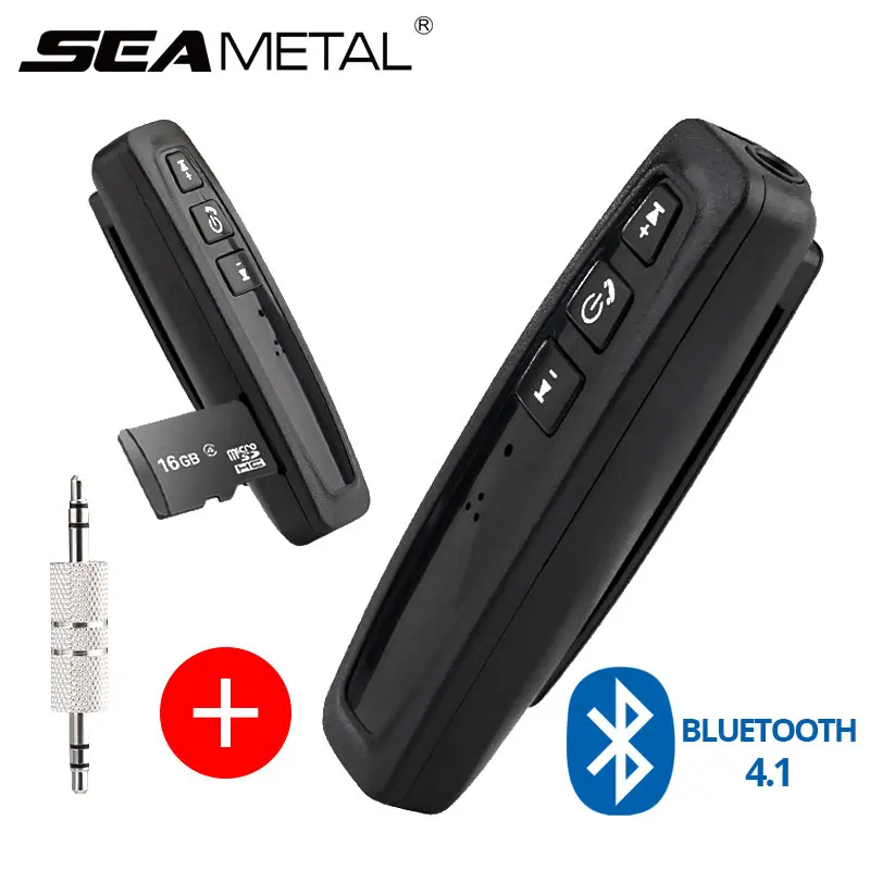 

Car Bluetooth Receiver AUX MP3 Player Transmitter 3.5mm Wireless Handsfree Audio Music Adapter Phone Speaker Auto Accessories