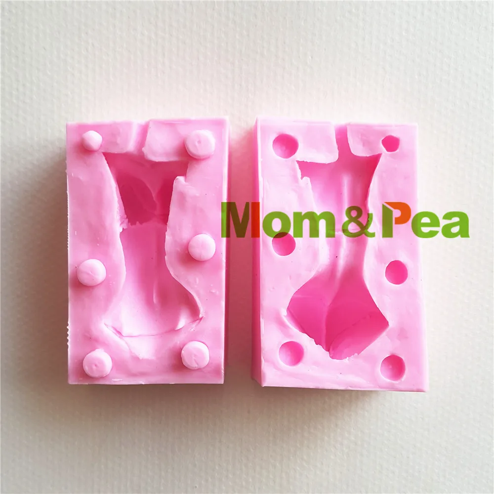 Mom & Pea MPA1655 женская форма для тела силиконовая украшения торта помадка 3D пищевых
