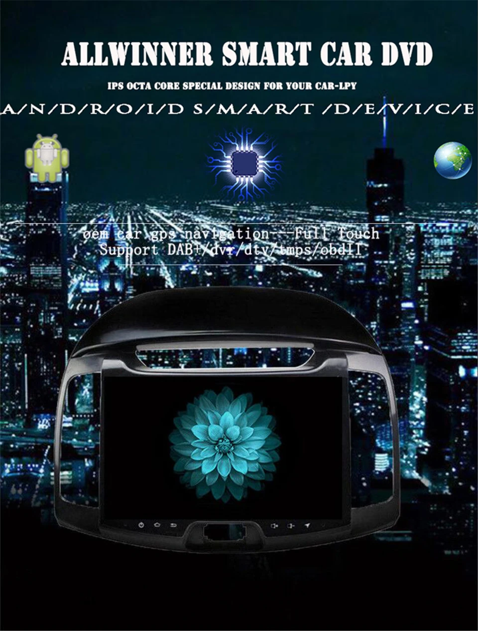 Flash Deal Android 9.0 Car DVD GPS for HYUNDAI ELANTRA (2007-2011) Mirror Link 4GB RAM auto multimedia Stereo HEAD UNITS SAT nav 3/4G 8core 2