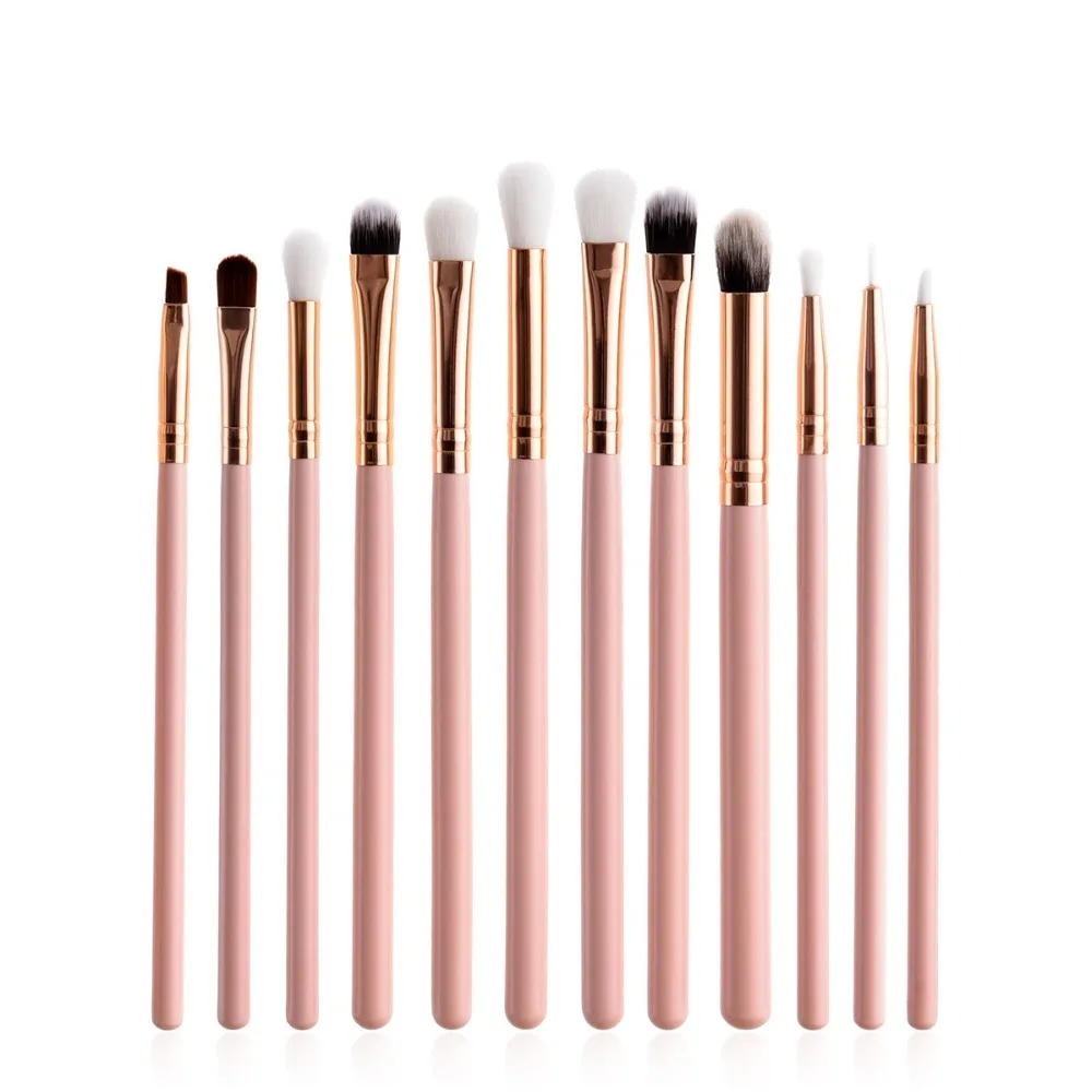 

Professional 12pcs Eyebrow Makeup Brush Sets Cosmetic Brush Eye Foundation Eyeshadow Eyeliner Lip Brush Make Up Tool