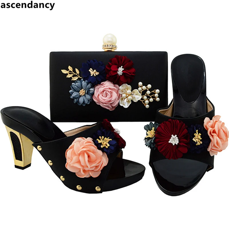 Violet Noir Les Italien Femmes Africain Et Italiennes Sacs Ensemble bleu deep Assortis Match D argent Chaussures Dans Avec Assorties fuchsia Dernière À Purple or 5TXpwqx