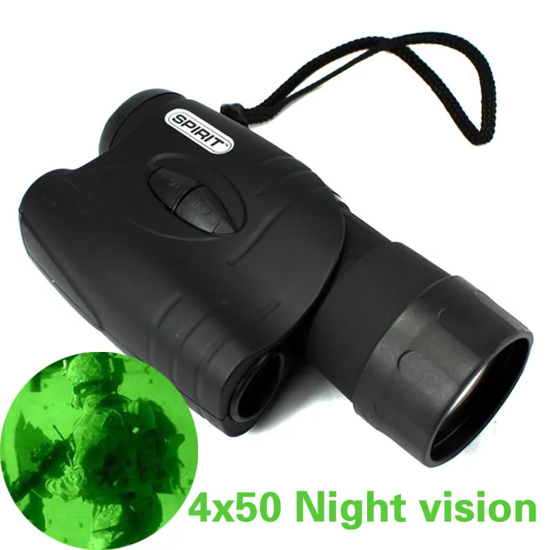 

Infrared Night vision Monocular binoculars device 4x50 hunting scope optics professional night vision goggles enhanced viewing