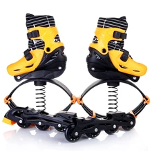 2 In 1 Skate And Jump Jumping Shoes Fitness Exercise Space Bouncing Shoes Jump And Roller skating shoes