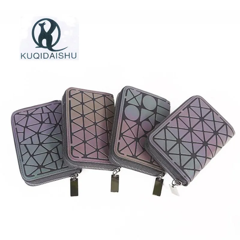 

New Women Hand Clutch Luminous Bao Wallet Female Zipper Wallets Designer Noctilucent Party Coin Purse Evening Bags