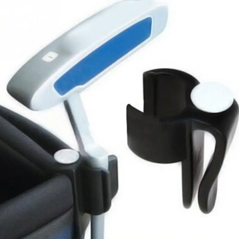 1PC Golf Putter Clamp Golf Bag Clip On Putter Holder Putting Organizer