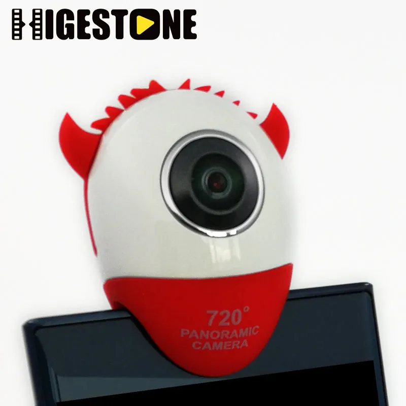 

Higestone 2.0MP mobile lens 720 degree Video Camera Panoramic camera Android USB wide Angle lenses VR video camera