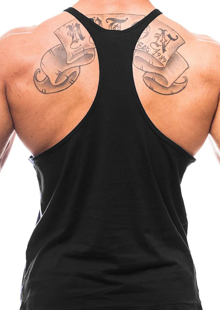Muscleguys Fitness Clothing Cotton Mens Y Back Tank Tops Bodybuilding