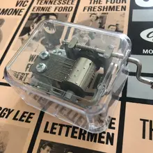 Новая музыкальная шкатулка «Игры престолов», прозрачная акриловая музыкальная шкатулка ручной работы со льдом и песней, музыкальная шкатулка