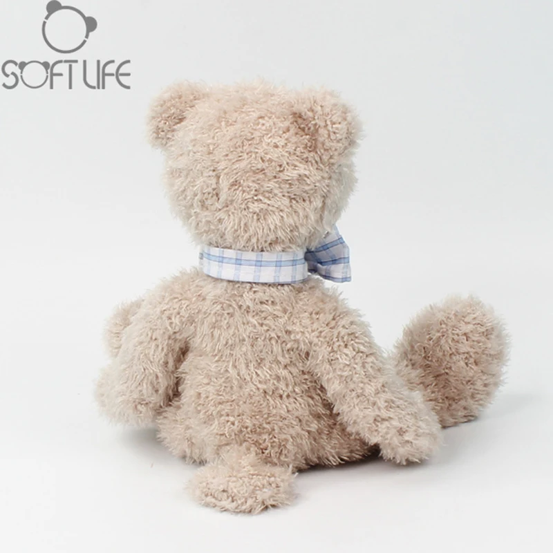 Kawaii Tie Teddy Bear Plush Doll Toys Stuffed Animals Sleep Bear Teddy Bear Soft Toy Sit Hight 25CM For Kids BirthdayXmas Gifts (2)