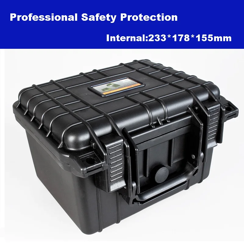 

Professional Tool case toolbox suitcase Impact resistant sealed waterproof plastic case equipment box camera case with foam
