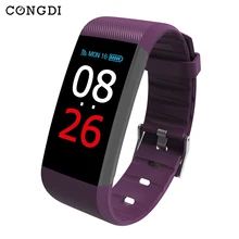 CONGDI R11 Фитнес трекер Smart Браслет Heart Rate/измерять кровяное давление умный Браслет напоминание шагомер Фитнес smart watch