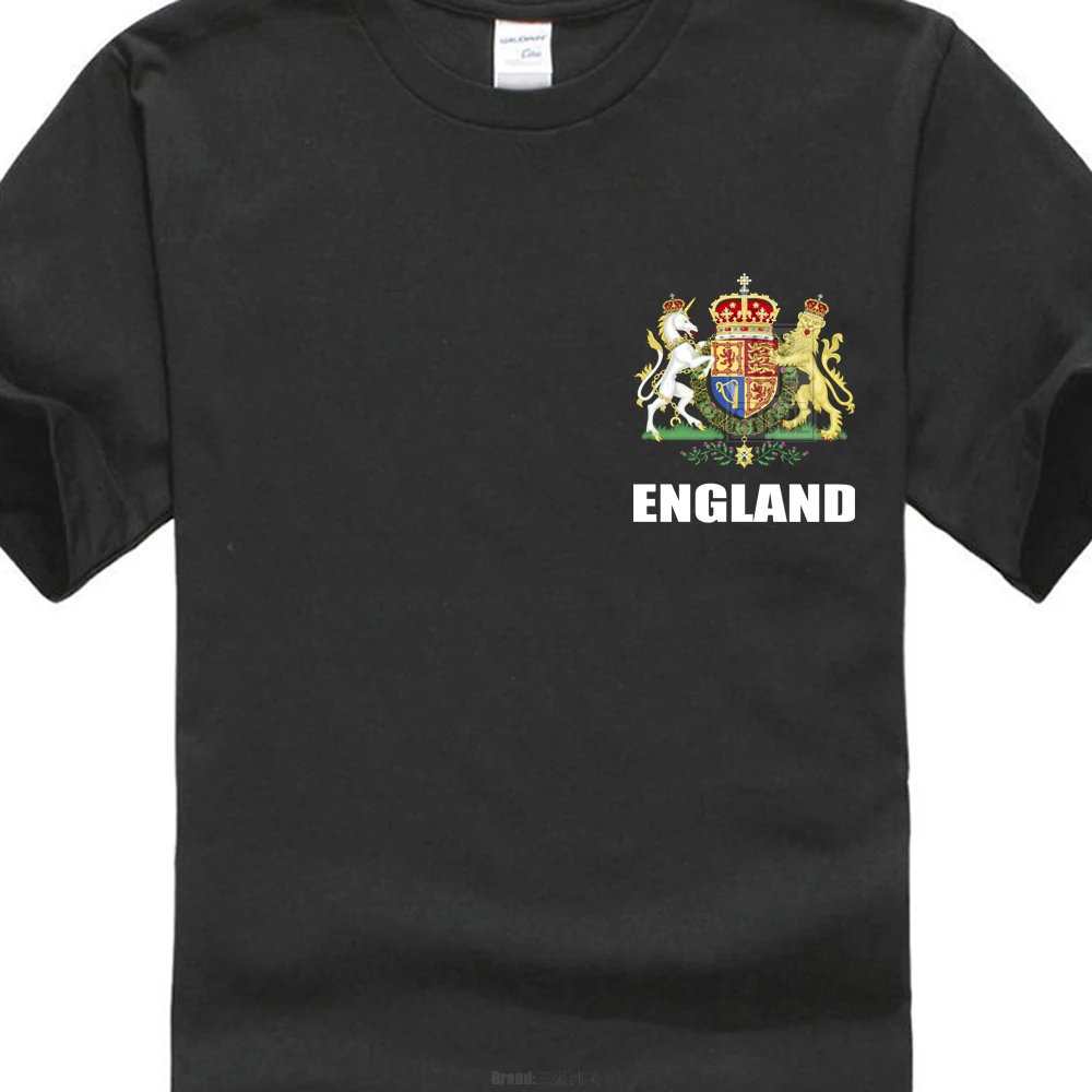England Flag England Footballer Fan T Shirt Top Tee 100 Cotton Humor
