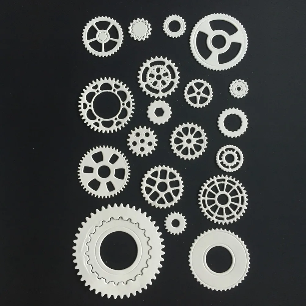 Gear Set Metal Steel Embossing Cutting Dies Craft Dies Scrapbooking 3D