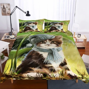 

Fanaijia 3d Cartoon Bedding Sets Full Size Kids Duvet Cover Set Animal Bedline Queen Size Bed Set