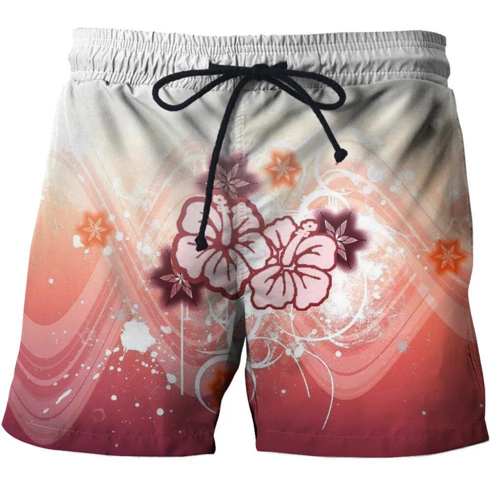 Повседневная мужская летняя пляжная одежда с 3d принтами, свободные, кототкое быстросохнущее, полиэстер, Прямая поставка, бодибилдинг, дышащая - Цвет: STKQ003
