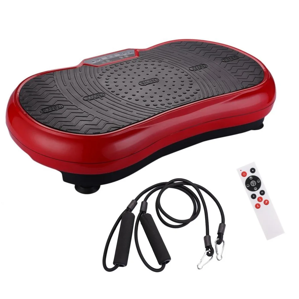 

Fitness Exercise Machine Oscillating Platform Body Vibration Platform AM9002 Weight Loss Equipment With Foot Pads EU Socket