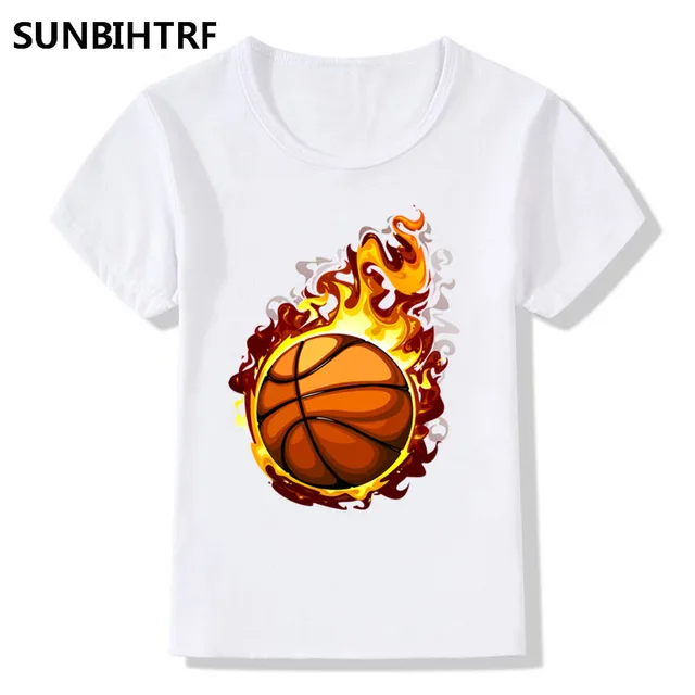 children summer flame basketball