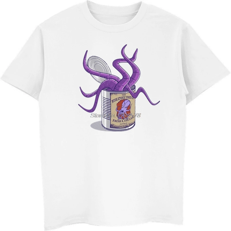 

Fresh Cthulhu T Shirt Male O-neck Exercise Awesome T Shirts Men Casual Short Sleeve Cotton T-Shirt Cool Tees Tops Harajuku