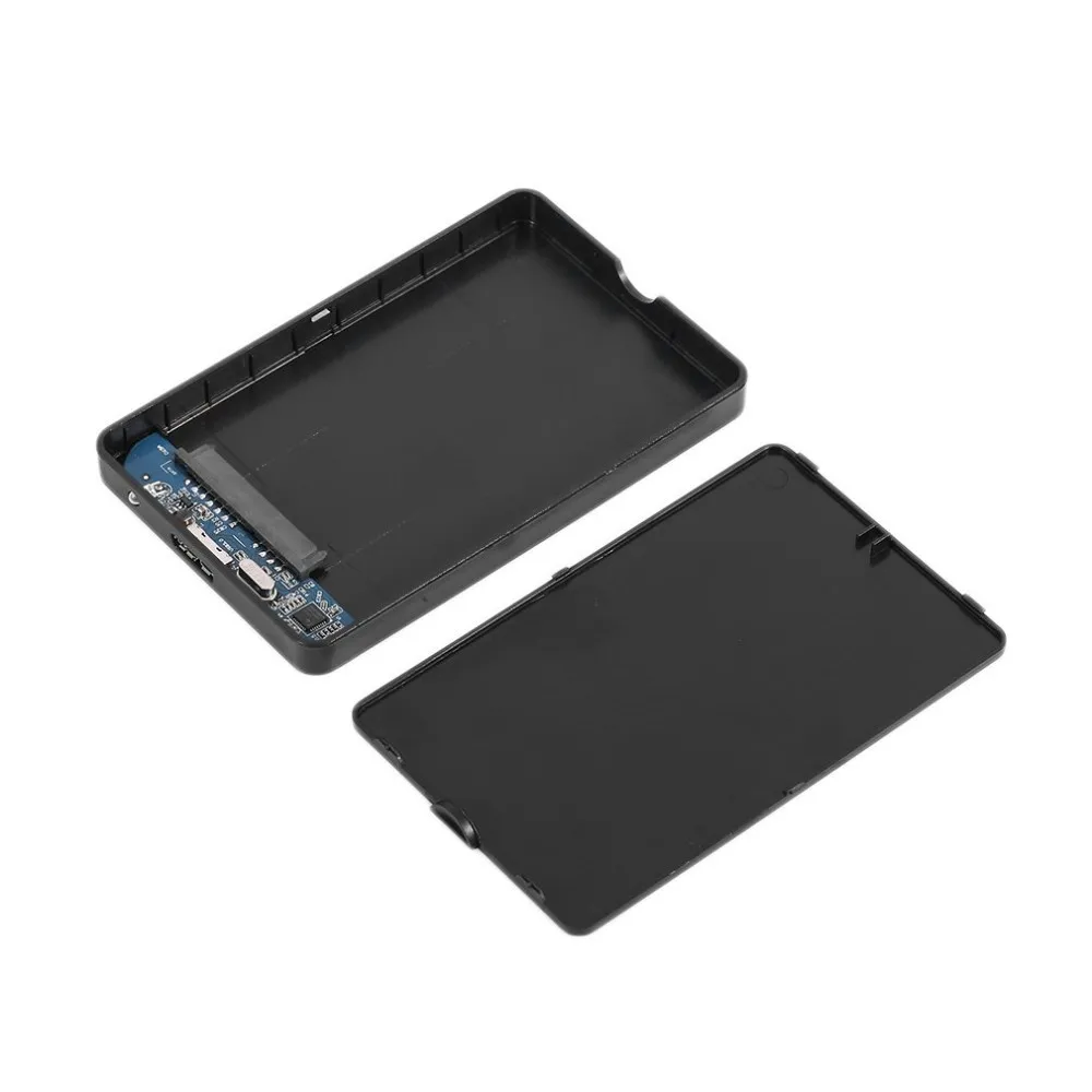 Практичный 2,5 дюймовый SATA внешний корпус USB3.0 HDD корпус из АБС-пластика коробка для жесткого диска поддержка 3 ТБ емкость Горячая