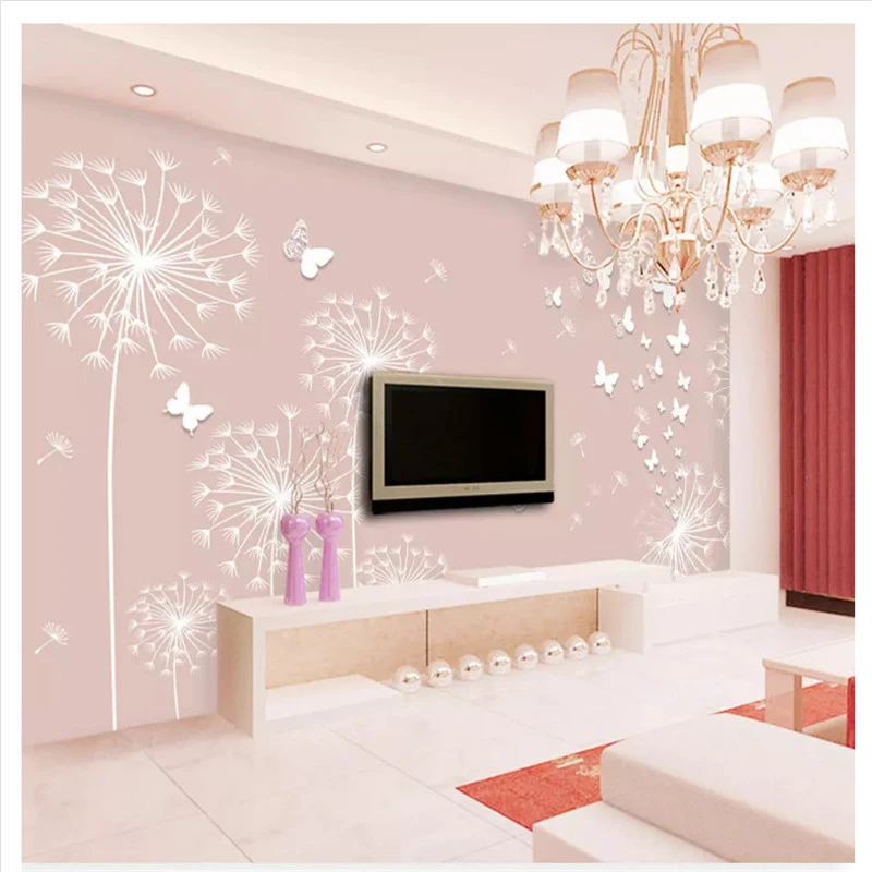Custom 3d Wallpaper Simple Modern Style Hall Bedroom Tv Background Mural  High-grade Waterproof Material - Wallpapers - AliExpress
