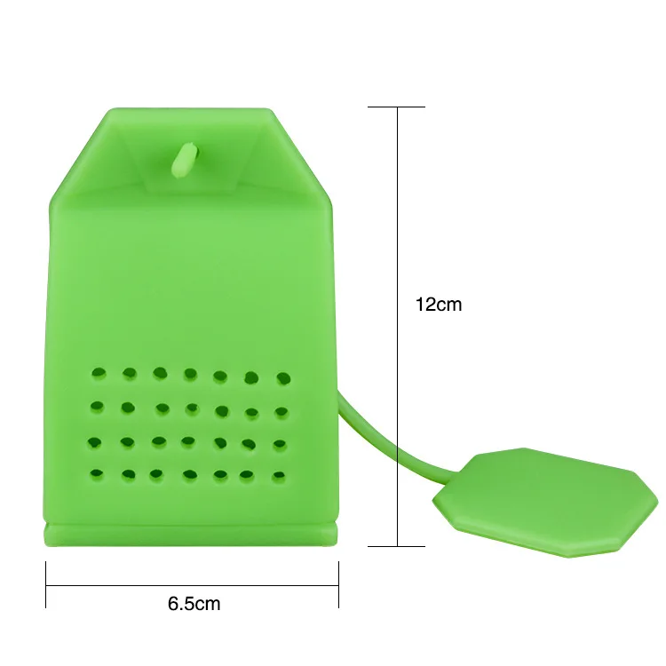 de chá bola dipper caixa forma silicone tea infuser coador lin2502