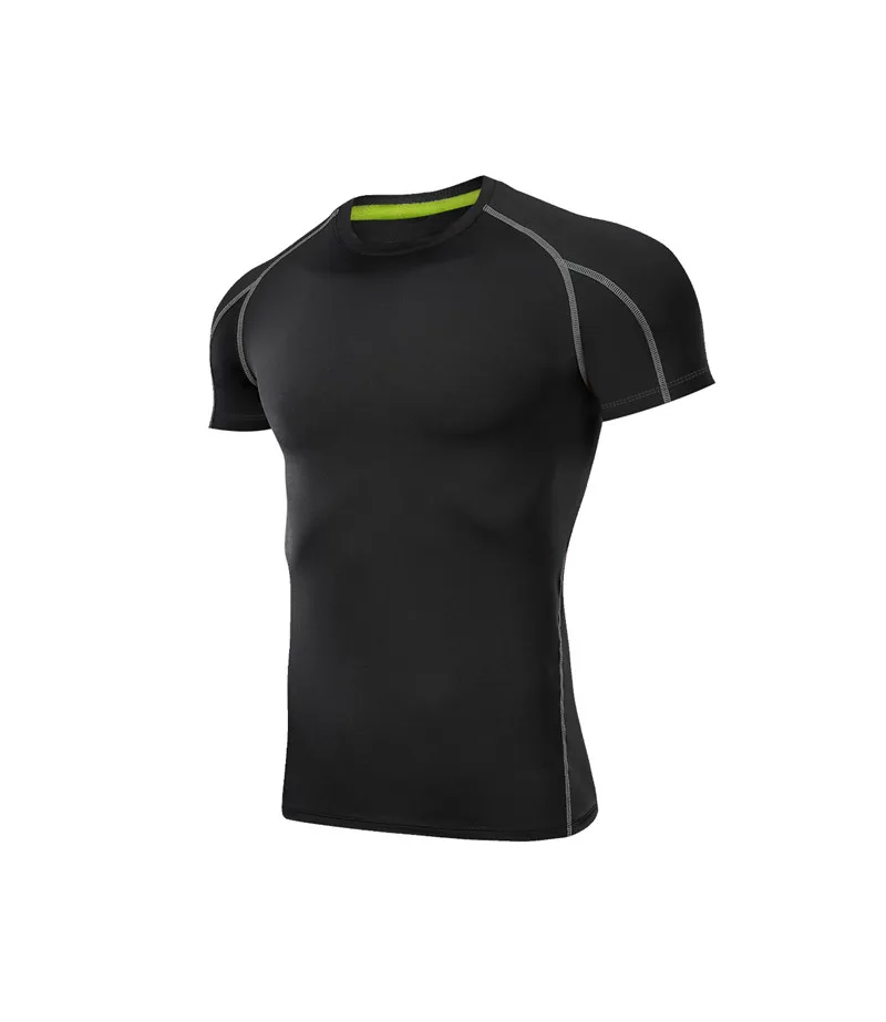 15 Colors Running T-shirt New Pro Fitness Wear Summer Men Quick Dry Cycling Top Gym Shirt Bike Jersey Running Clothing - Цвет: 9