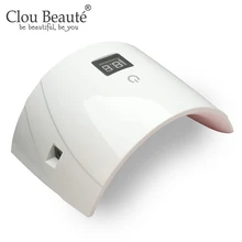 Clou ボーテ 36 ワット LED/UV 30s 60 秒タイマーネイルランプ赤外線検出米国/EU/ 英国プラグジェルネイルポリッシュドライヤーマニキュアランプ UV LED ドライヤー(China)