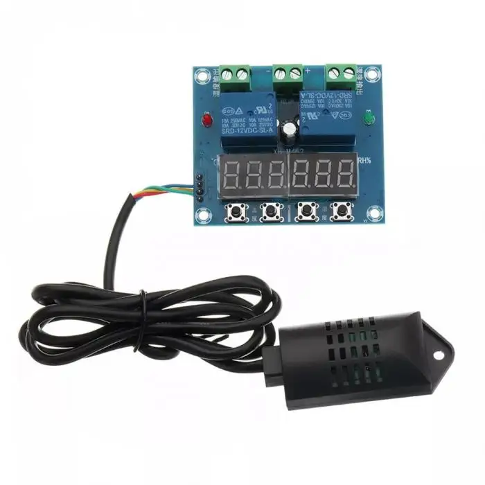 Módulo de controlador de umidade temperatura display