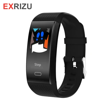 

EXRIZU TF6 Smart WirstBand OLED Color Screen Heart Rate Blood Pressure Fitness Tracker Sleep Monitor Pedometer Sport Activity