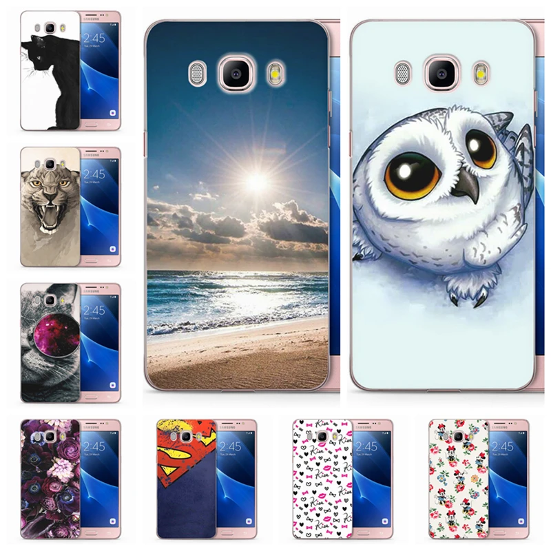 Для Samsung Galaxy A3 A5 2015 2017 J1 J2 prime J3 J5 J7 G530H S8/plus Note 8 чехол мягкий TPU Тонкий с узором чехлы