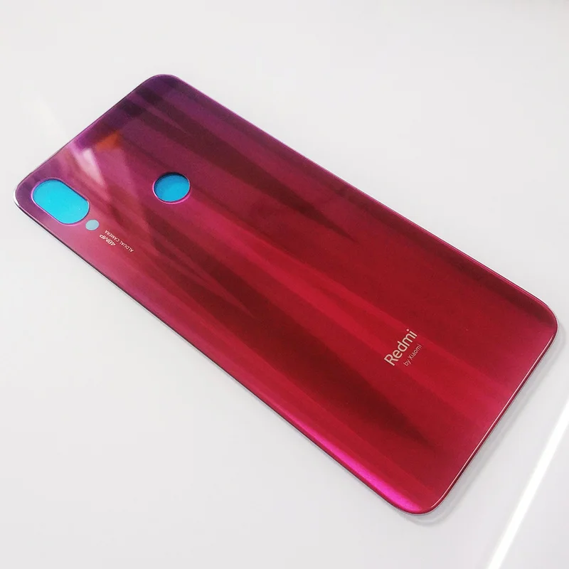 Xiaomi Redmi note 7 задняя крышка батареи 3D стеклянная панель Задняя Дверь Корпус чехол Замена для Redmi note7 чехол для телефона