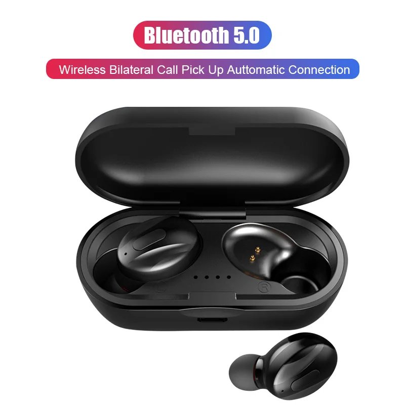 

VOULAO Bluetooth Earphones TWS Wireless Blutooth 5.0 Earphone Handsfree Headphone Sports Earbuds Gaming Headset Phone PK i80 tws