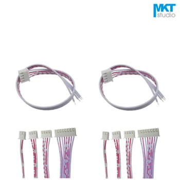 

100Pcs 10cm Single XH2.54 Header AWG26 Red White Wire Cable Sample 11P 12P