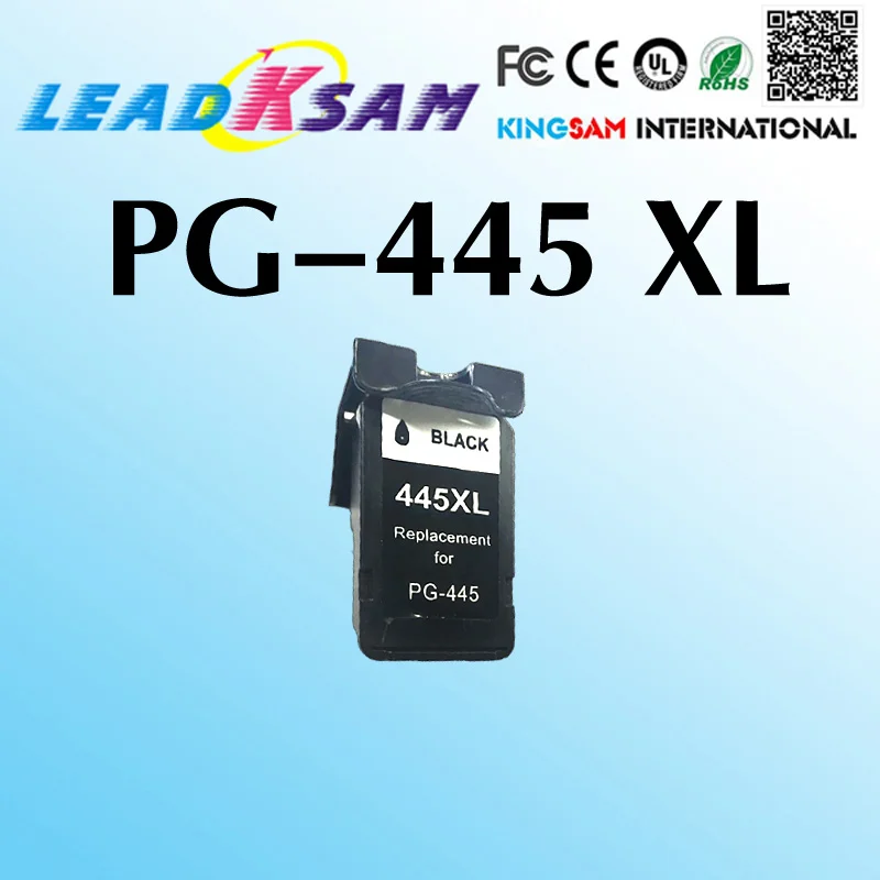 PG445 PG445XL картридж с чернилами совместимый Canon PG 445 MX494 MG 2440 2540 2940 2540S IP445|Чернильные