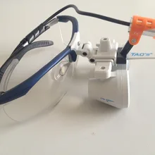 TAO'S светодиодный фонарь с 3.0x Стоматологические лупы оральное хирургическое увеличительное стекло